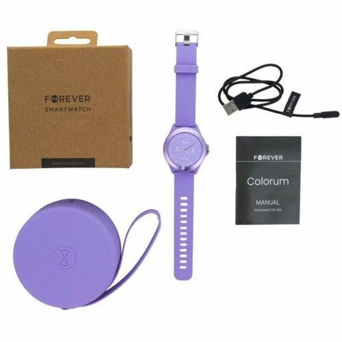 Montre Intelligente Forever Cw-300 Pourpre