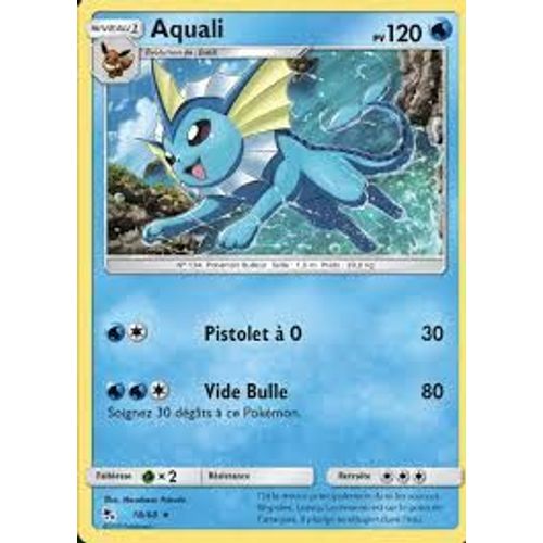 Pokémon - 18/78 - Sl11.5 - Soleil Et Lune - Destinées Occultes - Aquali - Holo Rare