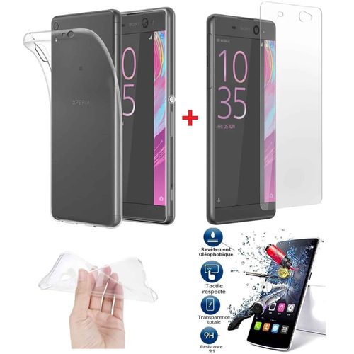 Coque Avec Protection Écran Sony Xperia Xa Ultra