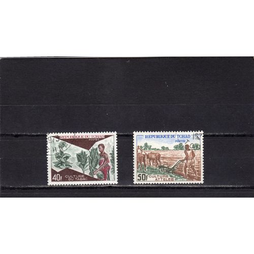 Timbres-Poste Du Tchad (Développement Économique)