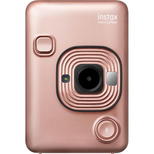 Fujifilm Instax Mini LiPlay blush doré - Appareil photo instantané avec imprimante PhotoPrinter