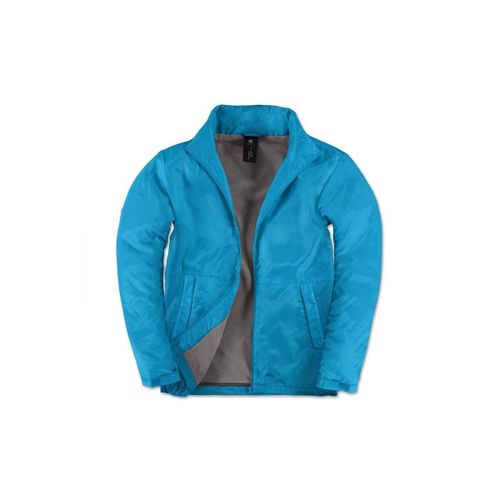 Coupe Vent Doubl? Polaire Homme - Jm825 - Bleu Atoll