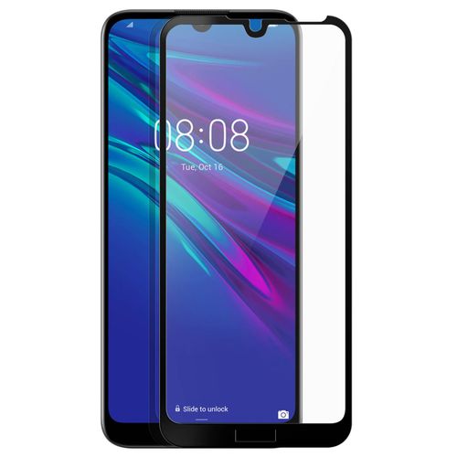 Film Huawei Y6 2019 / Y6s Et Honor 8a Verre Trempé Transparent Bord Noir