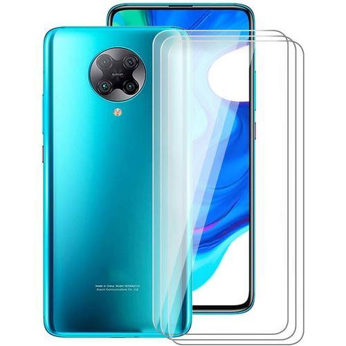 Lot De 3 Films De Protection Pour Xiaomi Poco F2 Pro 6,67"" , Film De Protection D'écran En Verre Trempé Transparent Hd De Haute Qualité, Film De Protection D'écran En Verre Trempé, Dureté 9h.