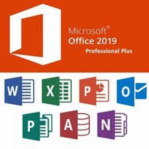 Suite Office 2019 Pro Plus 1 Pc Dématérialisée Neuf Et Authentique