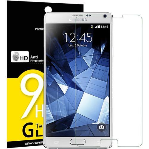 Pack De 3, Verre De Protection Blindé Pour Samsung Galaxy Note 4, Anti-Rayures, Dureté 9h, Protecteur D'écran Hd, 0,33mm Ultra-Clair, Ultra-Résistant