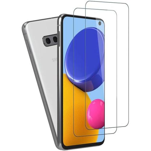 Pour Film De Protection Pour Verre Trempé Samsung S10e Verre Trempé, Film De Protection D'écran 9h Pour Galaxy S10e Film De Protection En Verre 2 Pièces], Protecteur D'écran Ultra-Clair Hd Pour Samsung Galaxy S10e