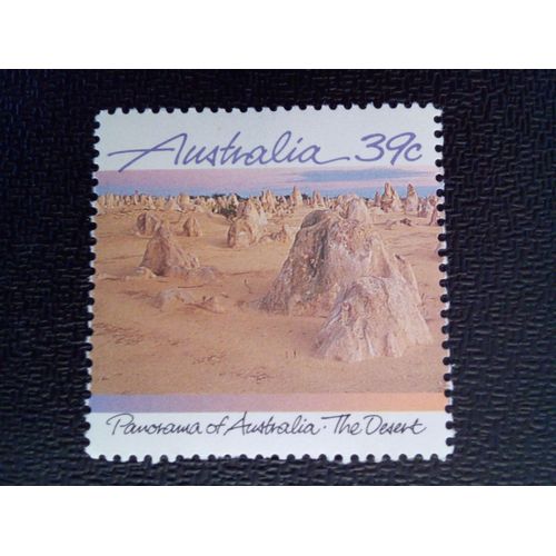 Timbre Australie Yt 1099 Panorama De L'australie 1988 ( 9912 )