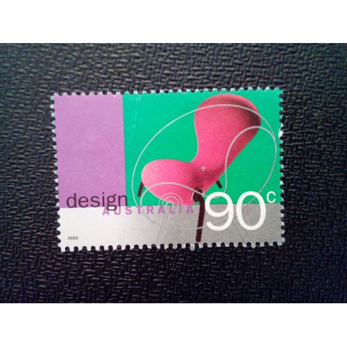 Timbre Australie Yt 1764 Chaise D'embryon 1999 ( 9912 )