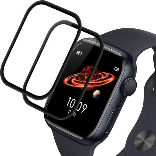 Verre De Protection Blindé Pour Apple Watch Series 3/2/1 42 ??Mm, Pack De 2 Films De Protection Blindés, Dureté 9h, Anti-Rayures, Anti-Bulles, Protecteur D'écran Transparent Hd