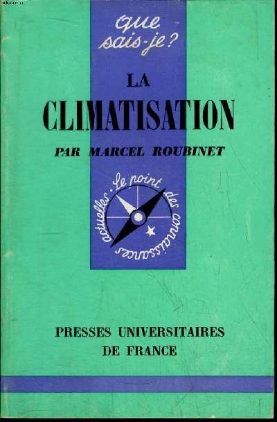 Que Sais-Je? N° 1387 La Climatisation