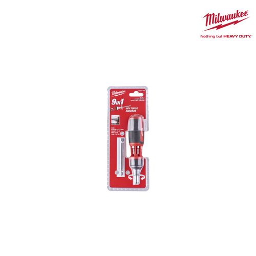 Tournevis à cliquet MILWAUKEE 9 en 1 universel 4932471598