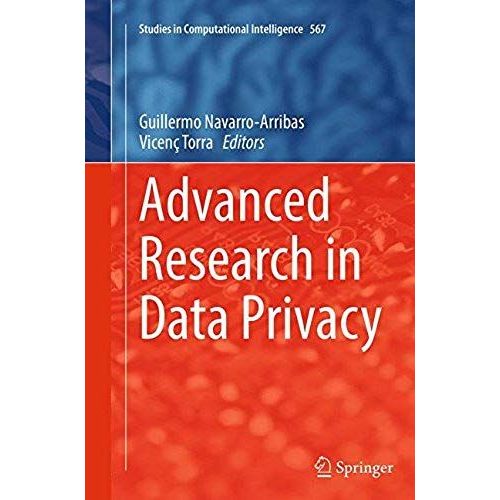 Advanced Research In Data Privacy