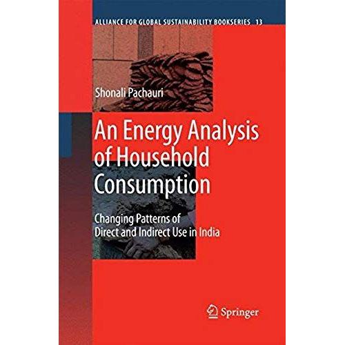 An Energy Analysis Of Household Consumption
