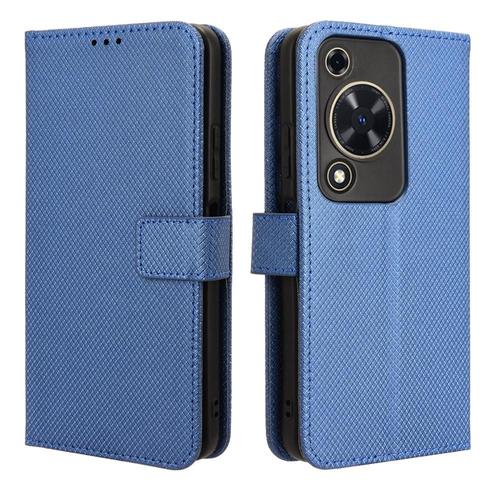 Étui Pour Huawei Nova Y72 4g Bicelle Portefeuille Magnétique Couverture Titulaire De La Carte - Bleu