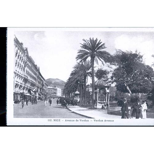 Carte Postale De Nice (Alpes Maritimes) Avenue De Verdun (Réf.112)