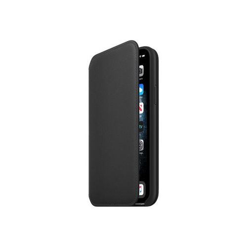 Apple Folio - Étui À Rabat Pour Téléphone Portable - Cuir - Noir - Pour Iphone 11 Pro