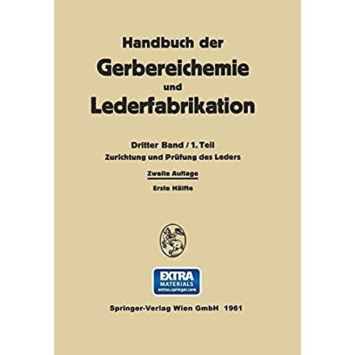 Zurichtung Und Prüfung Des Leders