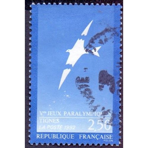 Timbre Ve Jeux Paralympiques Tignes