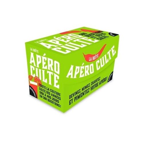 La Boîte Apéro Culte - 500 Questions Et Défis Culte !