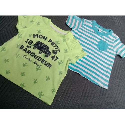 2 Tee-Shirts 6 Mois