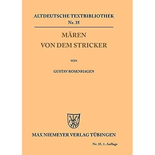 Mären Von Dem Stricker