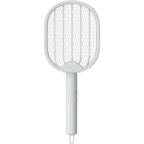 Raquette Anti-Moustiques, Tapette À Mouches Électrique 2 Couches en Maille Tueur De Moustiques Portable 3000 Volts Piège À Insectes Portable Outil De Lutte Antiparasitaire Pliable