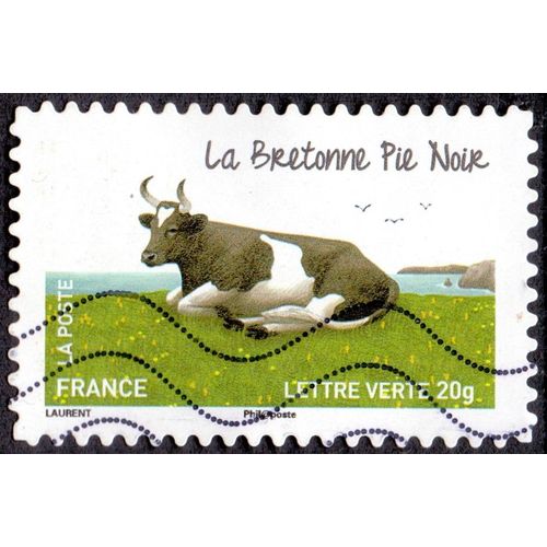 Timbre La Bretonne Pie Noire