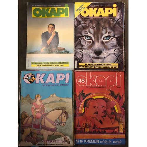 Lot 105 Magazines Okapi Bayard Presse Éditions