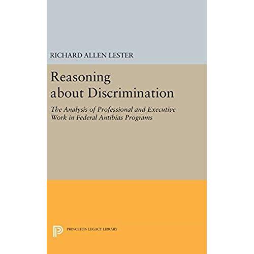 Reasoning About Discrimination