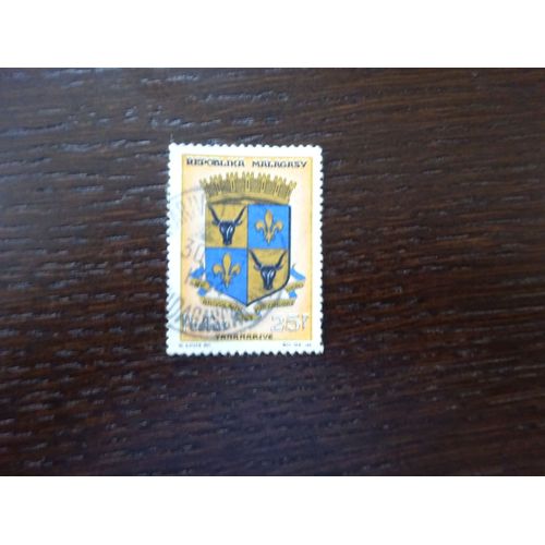 Timbre Madagascar Oblitéré 1963 Tananarive