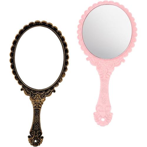 Comme Montré Comme Montré 6 Pièces Miroir De Miroir De Voyage Multifonction Maquillage Compact Miroire Maquilleuse Vanity Mirror Accessoires 