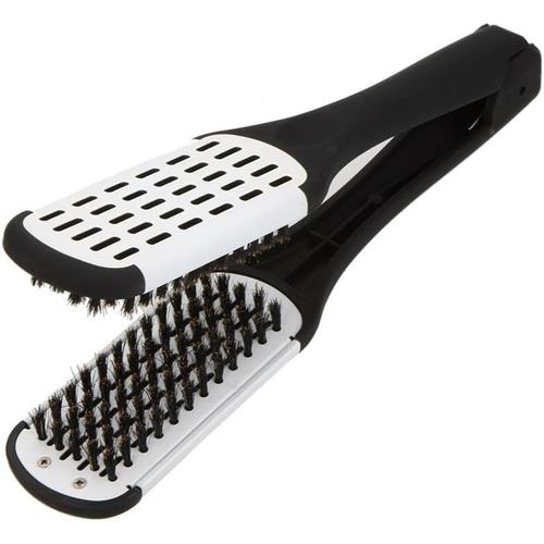 Black & White Black & White Anself Brosse À Défriser Professionnelle Outil De Coiffure Brosse Recto Verso Lissage De Cheveux