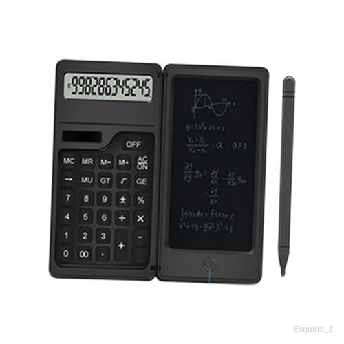 Calculatrice de bureau avec bloc de dessin et stylo pour le bureau de