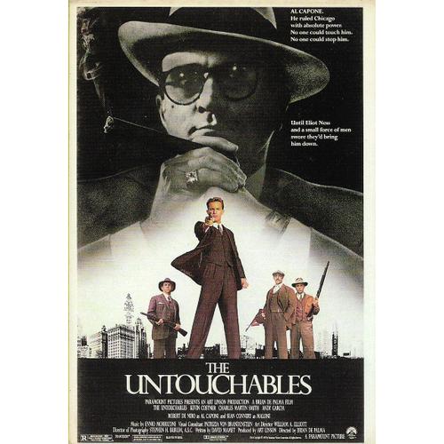 The Untouchables - Kevin Cosner - Carte Postale - Editions Avant-Garde - 1987 -