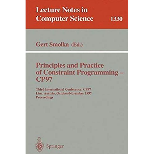 Principles And Practice Of Constraint Programming - Cp97