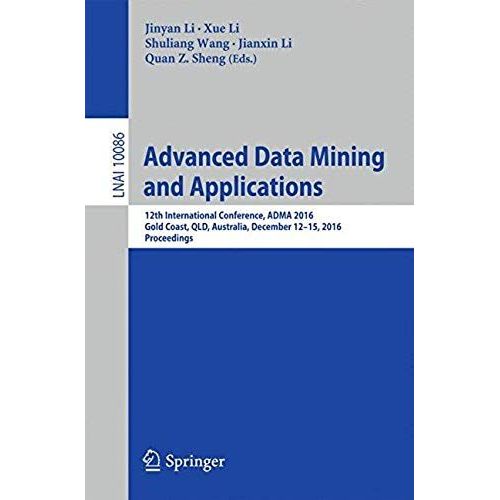 Advanced Data Mining And Applications