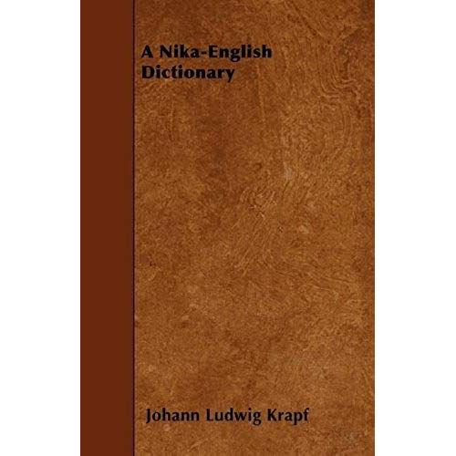 A Nika-English Dictionary