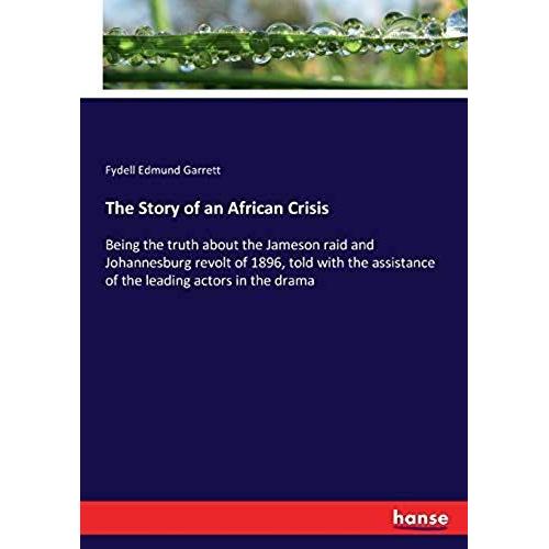 The Story Of An African Crisis
