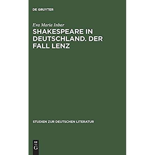 Shakespeare In Deutschland. Der Fall Lenz