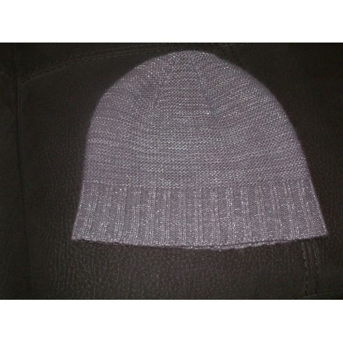 Bonnet Gris Argenté 8-12 Ans