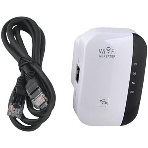 WiFi Répéteur ,WiFi Booster 300Mbps, WiFi Extender, Wireless Répétiteur ,répéteur WiFi sans fil haute vitesse 2.4G avec port