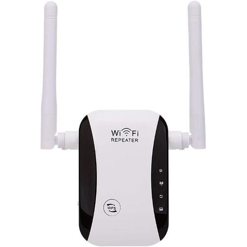 WiFi Booster Extender Super Boost WiFi 300mbps RéPéTeur sans Fil Extendeur Hotspot Haut DéBit avec Port Ethernet
