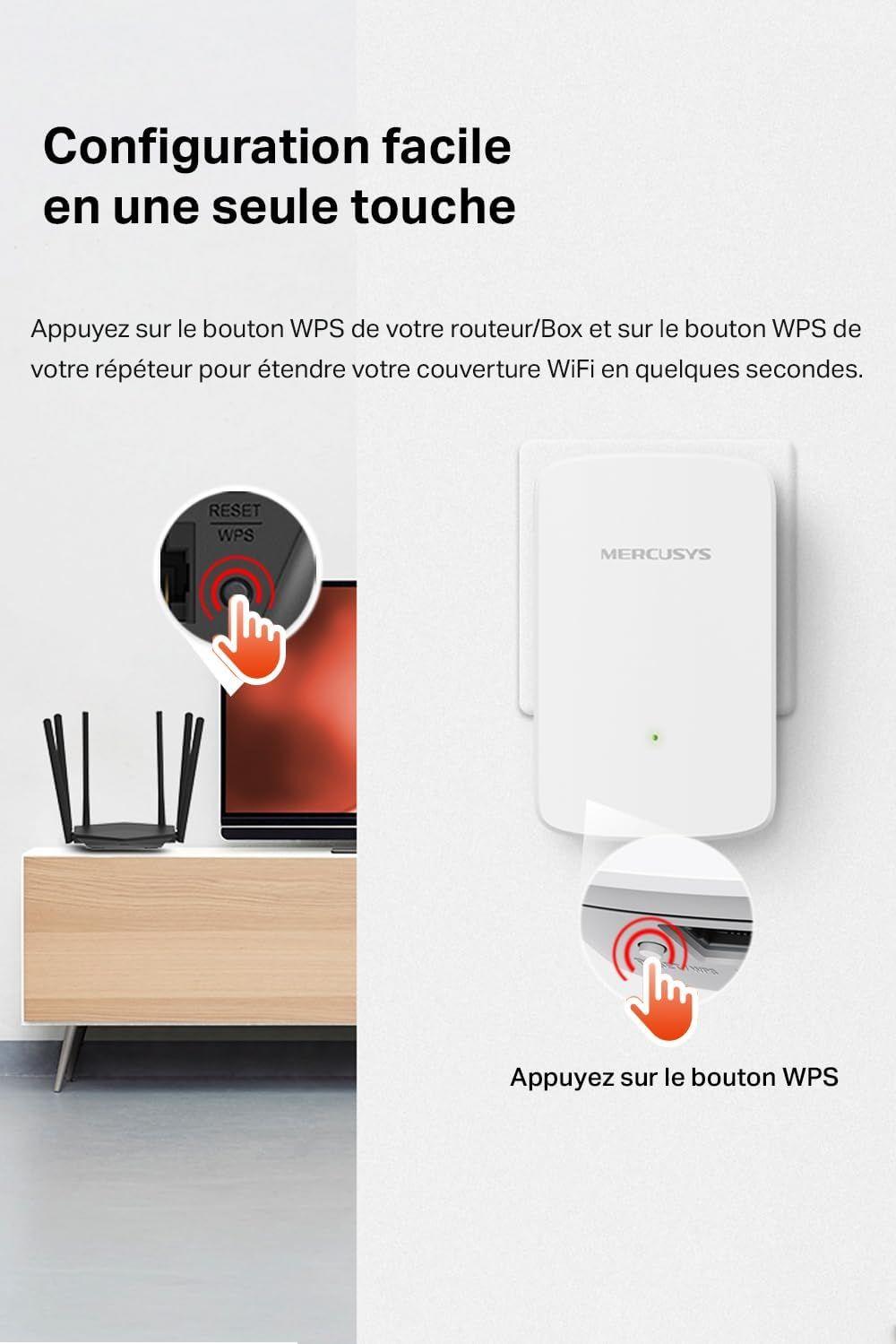 multicolour multicolour Rpteur WiFi ME10, Amplificateur Wi... - 7