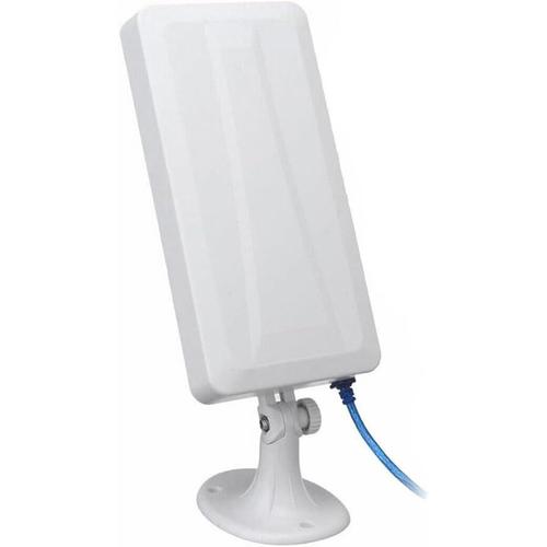 blanc blanc 1 Pièce sans Routeur Extérieur Répéteur WLAN Antenne WiFi Extender pour Booster 5M