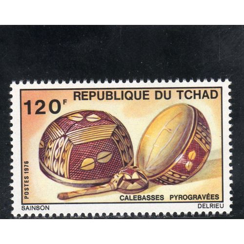 Timbre-Poste Du Tchad (Artisanat)