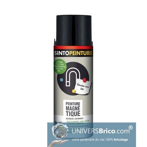 Bombe de peinture magnétique noir - Sinto