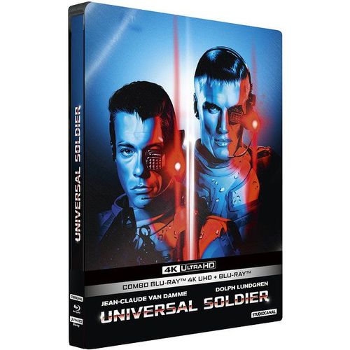 Universal Soldier - 4k Ultra Hd + Blu-Ray - Boîtier Steelbook Limité
