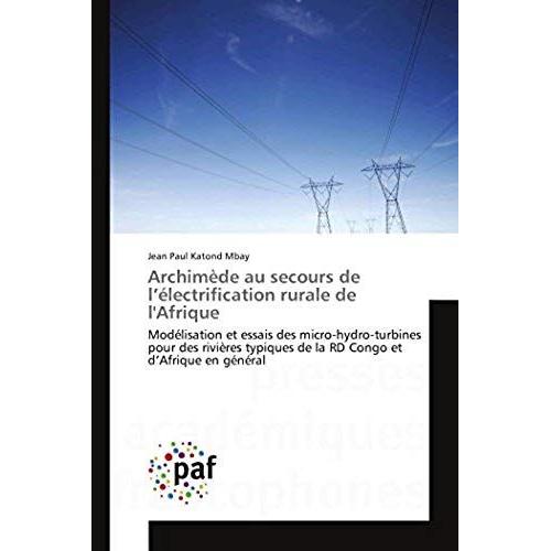 Archimède Au Secours De L¿Électrification Rurale De L'afrique