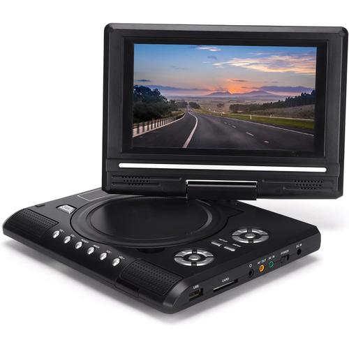 LMD-998 UE LMD-998 UE Lecteur DVD Portable, Lecteur DVD HD 6,8 Pouces/8,5 Pouces avec Petit Lecteur TV, Prend en Charge Le Lecteur DVD Mobile